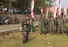 Jelang Pembukaan TMMD ke-128, Danramil Winong Pimpin Apel dan Kerja Bakti di Gunungpanti